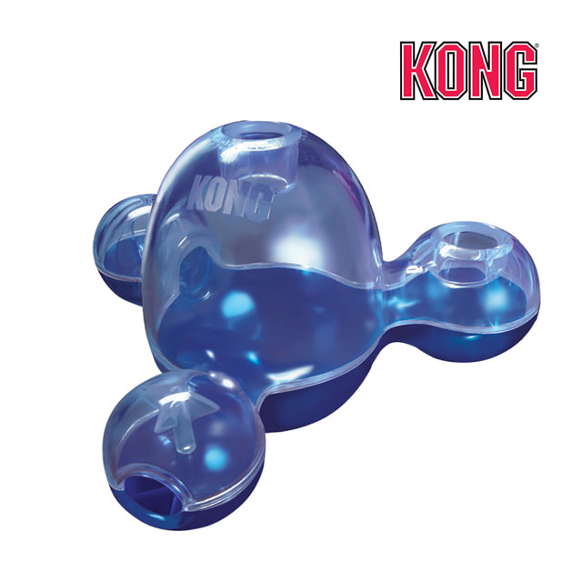 콩 워블러 위성 강아지 사료 간식 먹이 장난감 KONG