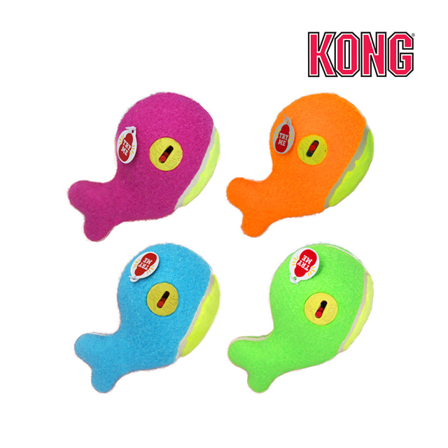 콩(KONG) 애견 장난감 오프온 스퀴커  고래