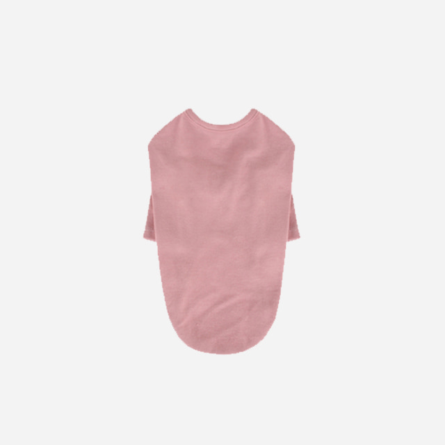 로로독 싱글 기본티셔츠 핑크