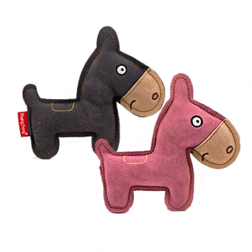 티티펫 소가죽 삑삑이 장난감 당나귀 강아지 장난감